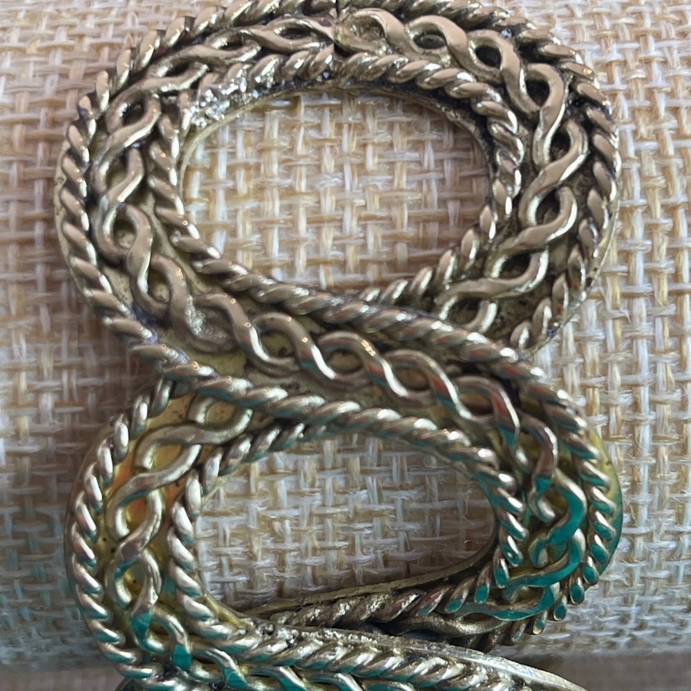 Rustic Cuff Gold Tone Cuff, Flexible, Includes Pouch, Casual, Comfortable, - Picture 13 of 16